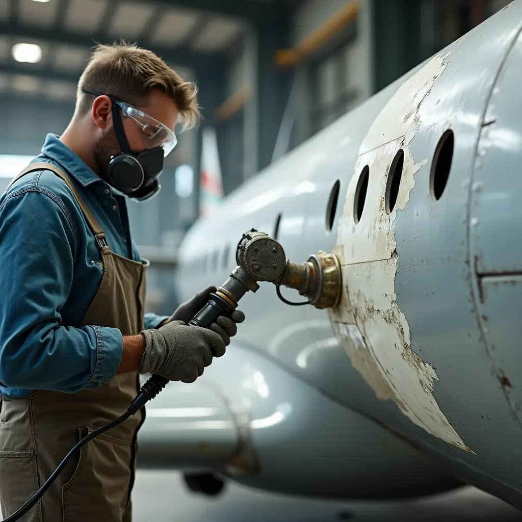 aircraft paint remover